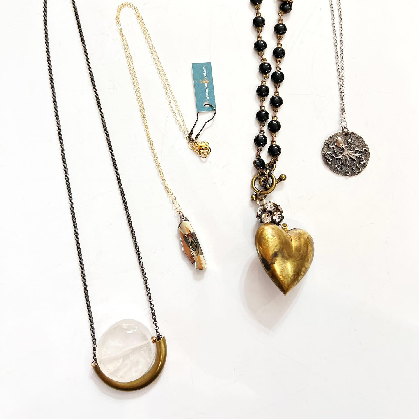 Necklaces at Stumble & Relish