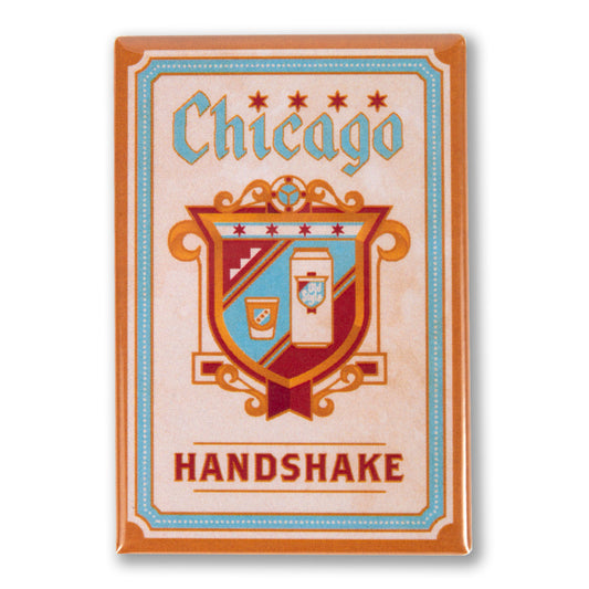 Chicago Handshake Magnet