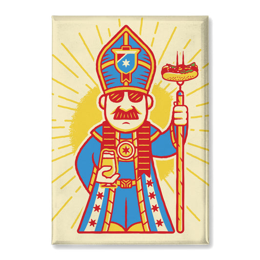 Chicago Style Pope Magnet