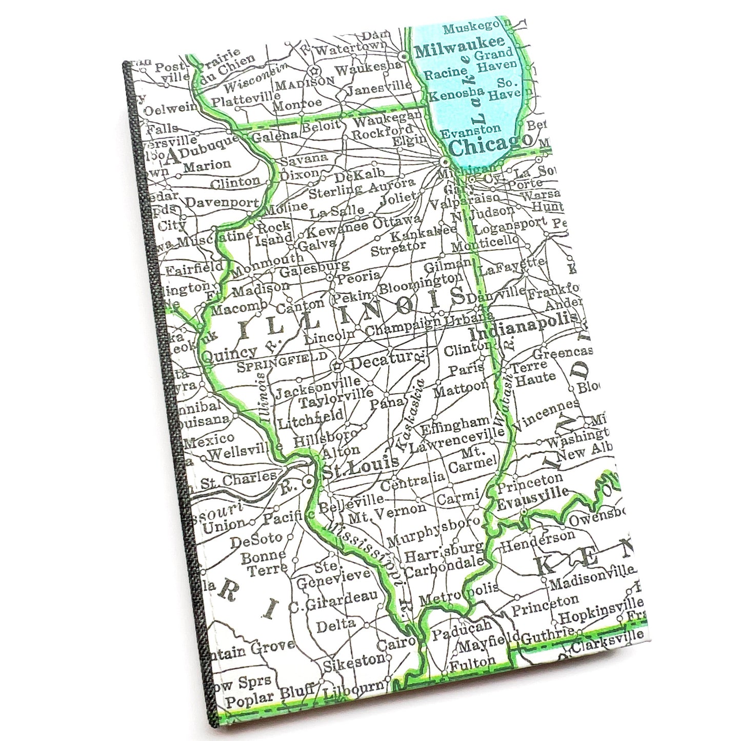 5" x 8" Illinois Map Journal