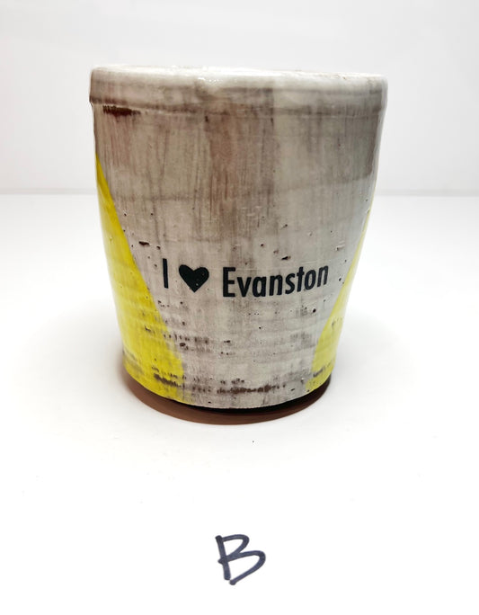 I Love Evanston Lamp Post Mug B