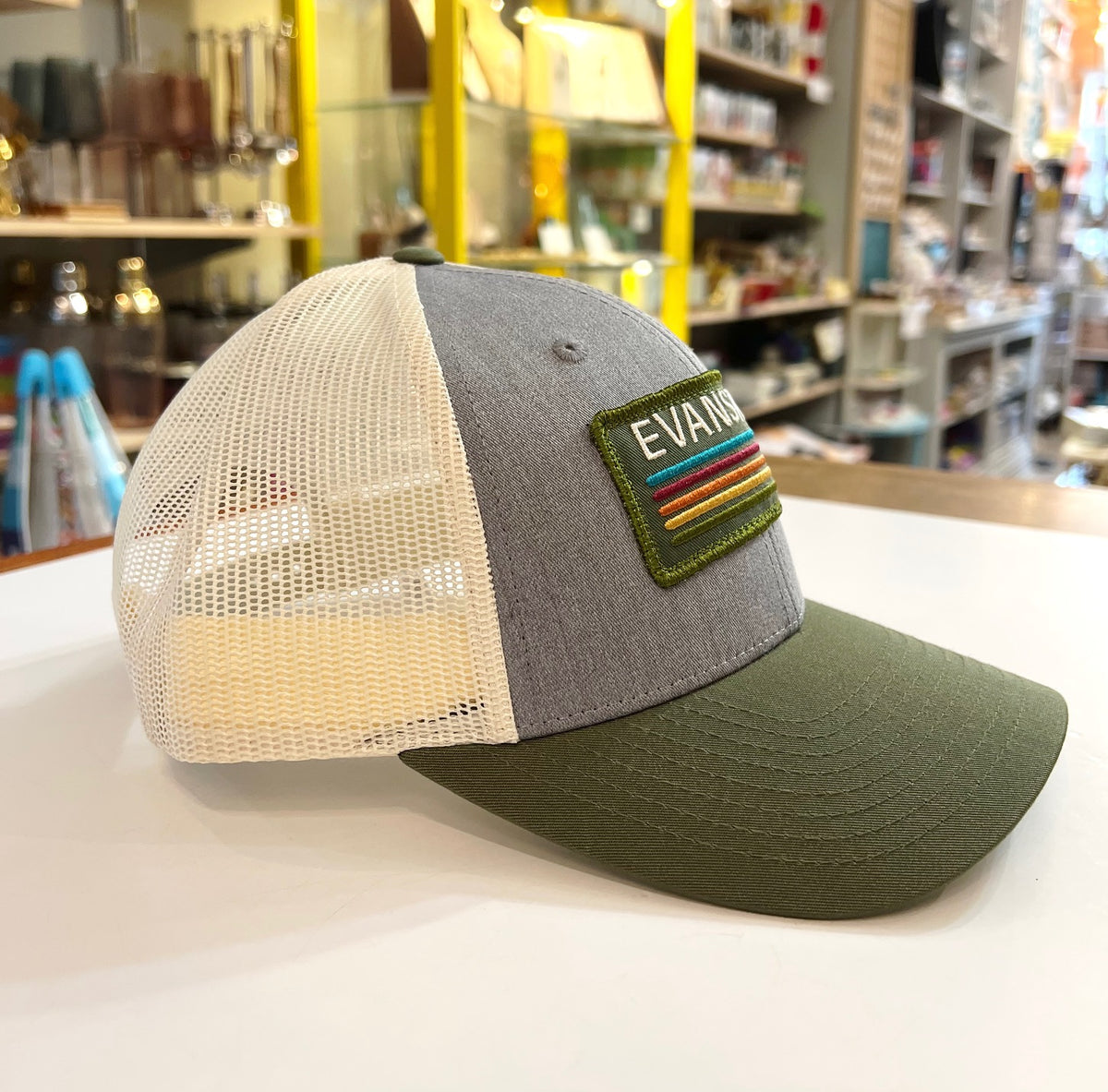Evanston Retro Patch Baseball Hat