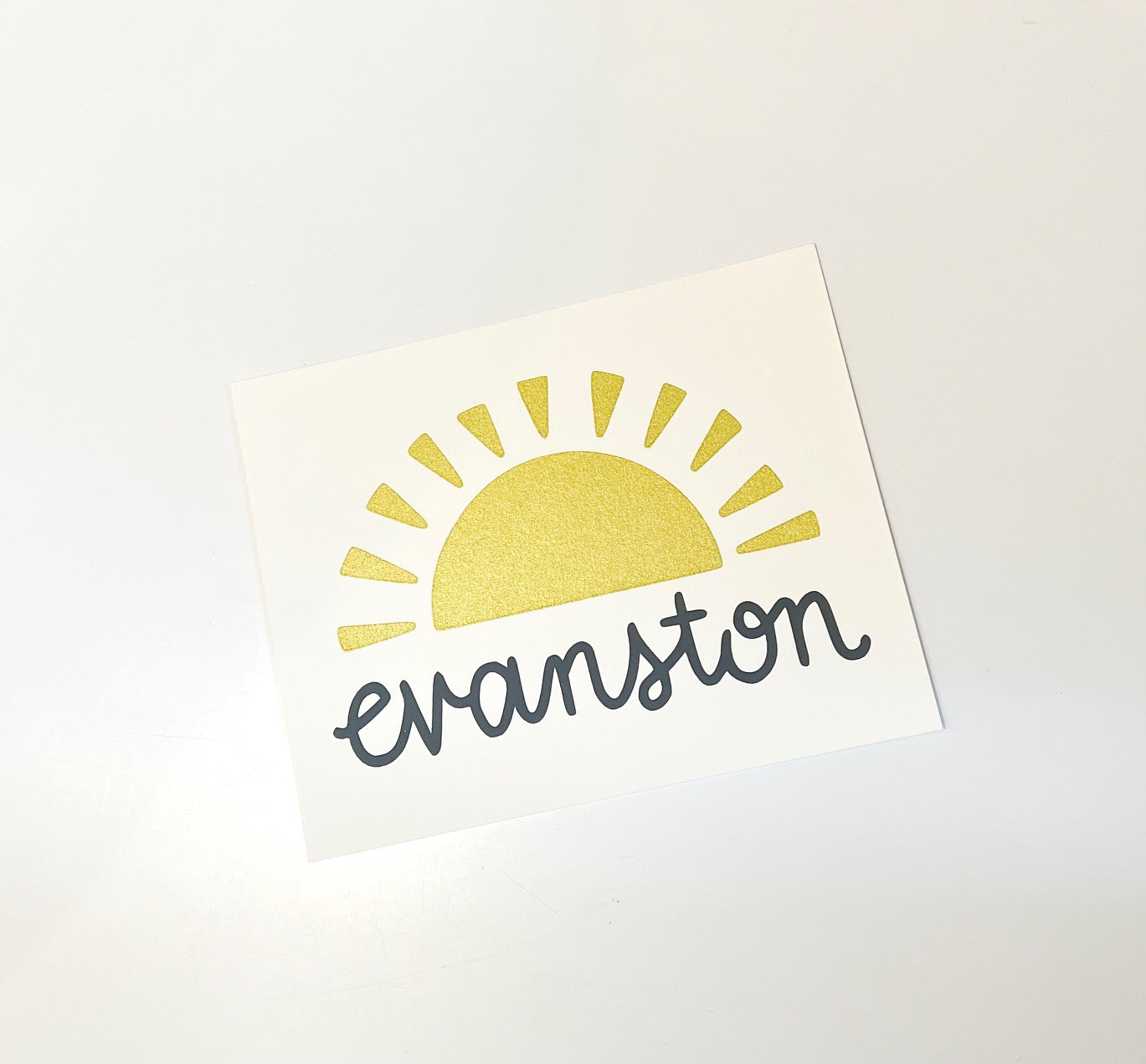 Evanston Sunrise 8 x 10 Print