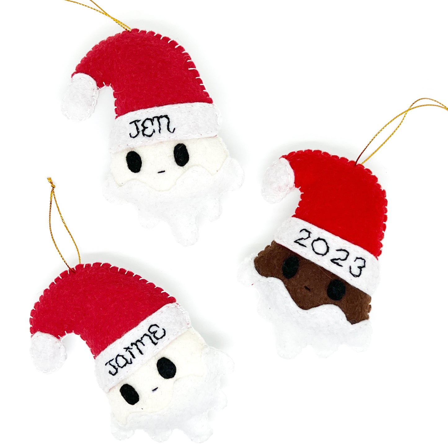 Custom Santa Ornament