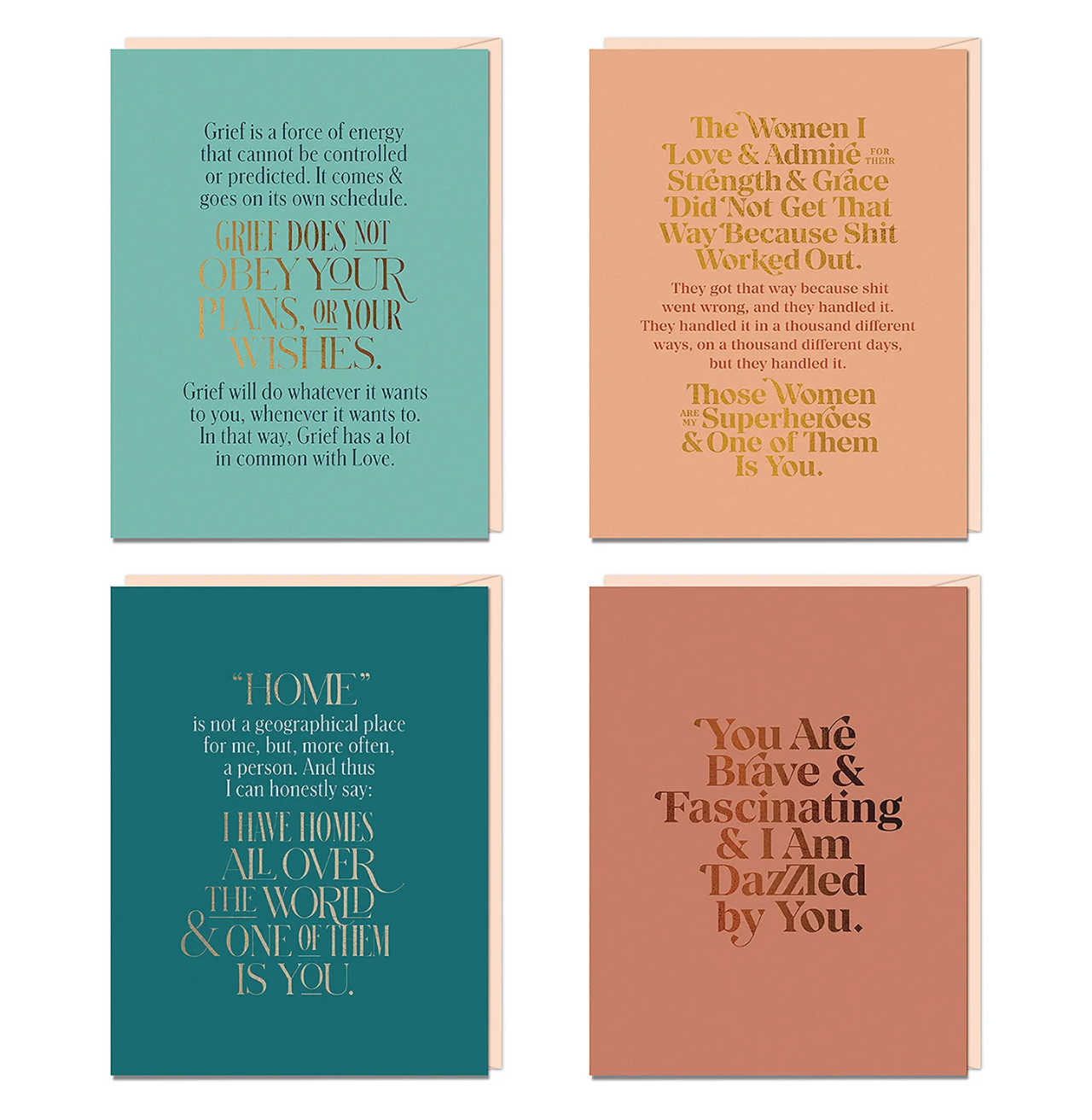 Onward Supportive Boxed Greeting Cards, 8 Cards
