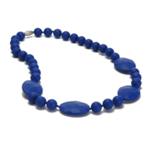 Cobalt Chewbead Baby Teething Necklace