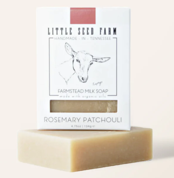 Little Seed Farm Rosemary Patchouli Soap