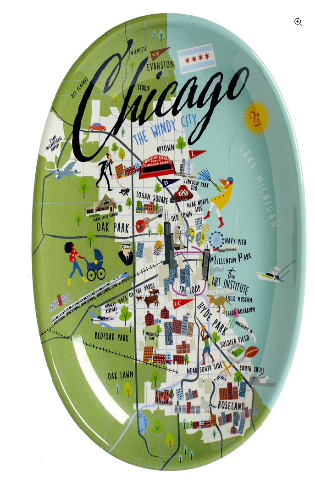 Chicago 8.5" Tidbit Tray