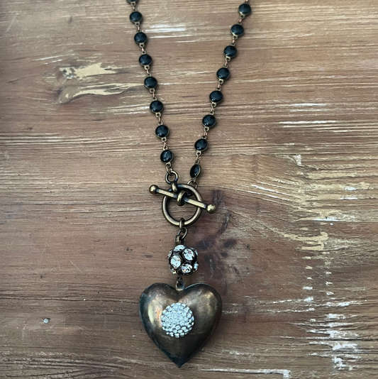 Vintage Heart Necklace