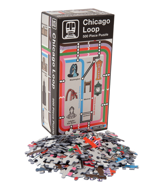 Chicago Loop 500 Piece Puzzle