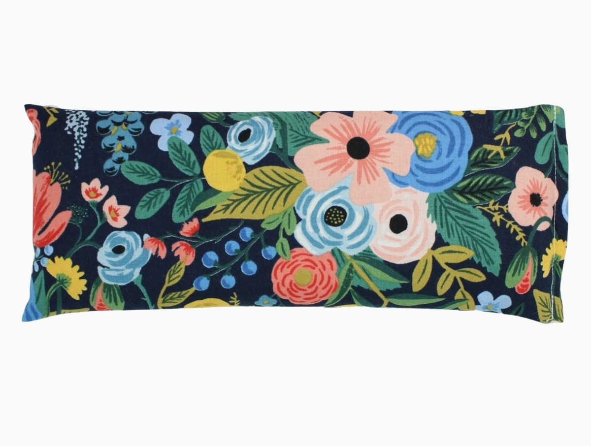 Navy Floral Sweet Dreams Eye Pillow