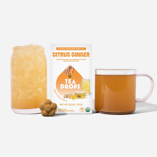 Citrus Ginger Tea Drops