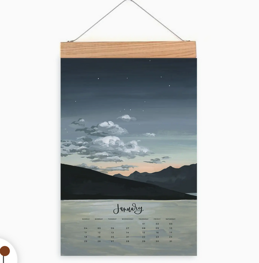 PRE-ORDER: 2026 XL Wall Calendar Refill: Natural World (Limited Quantity)
