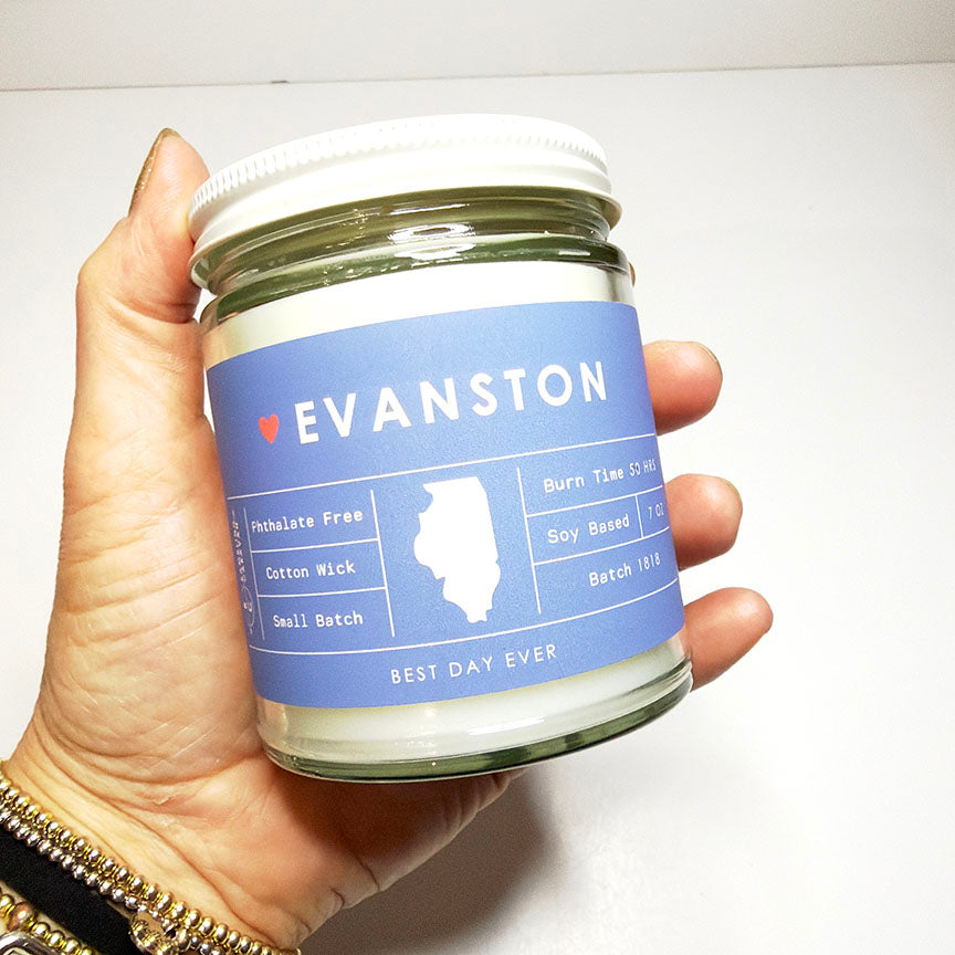 Evanston Lavender Sage Soy Candle