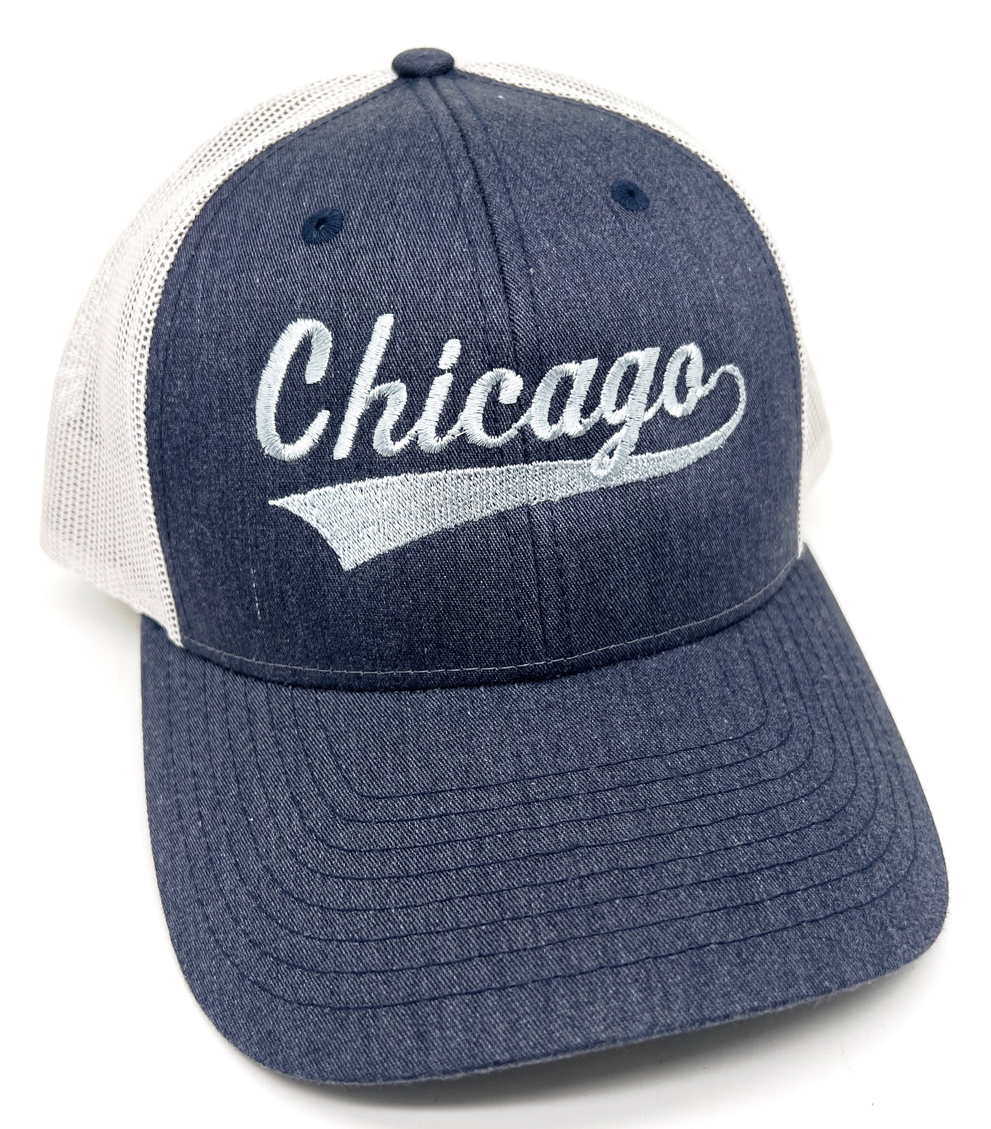 Chicago Script Embroidered Baseball Hat