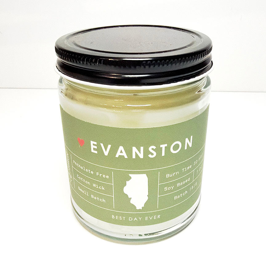 Evanston Eucalyptus Mint Soy Candle
