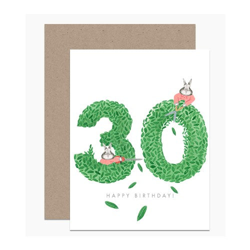 30th Birthday Card