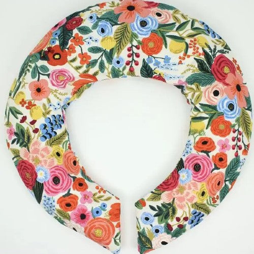 Cream Floral Aromatherapy Neck Wrap