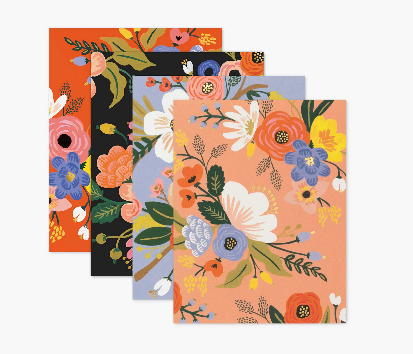 Lively Floral Box of 8 Blank Cards