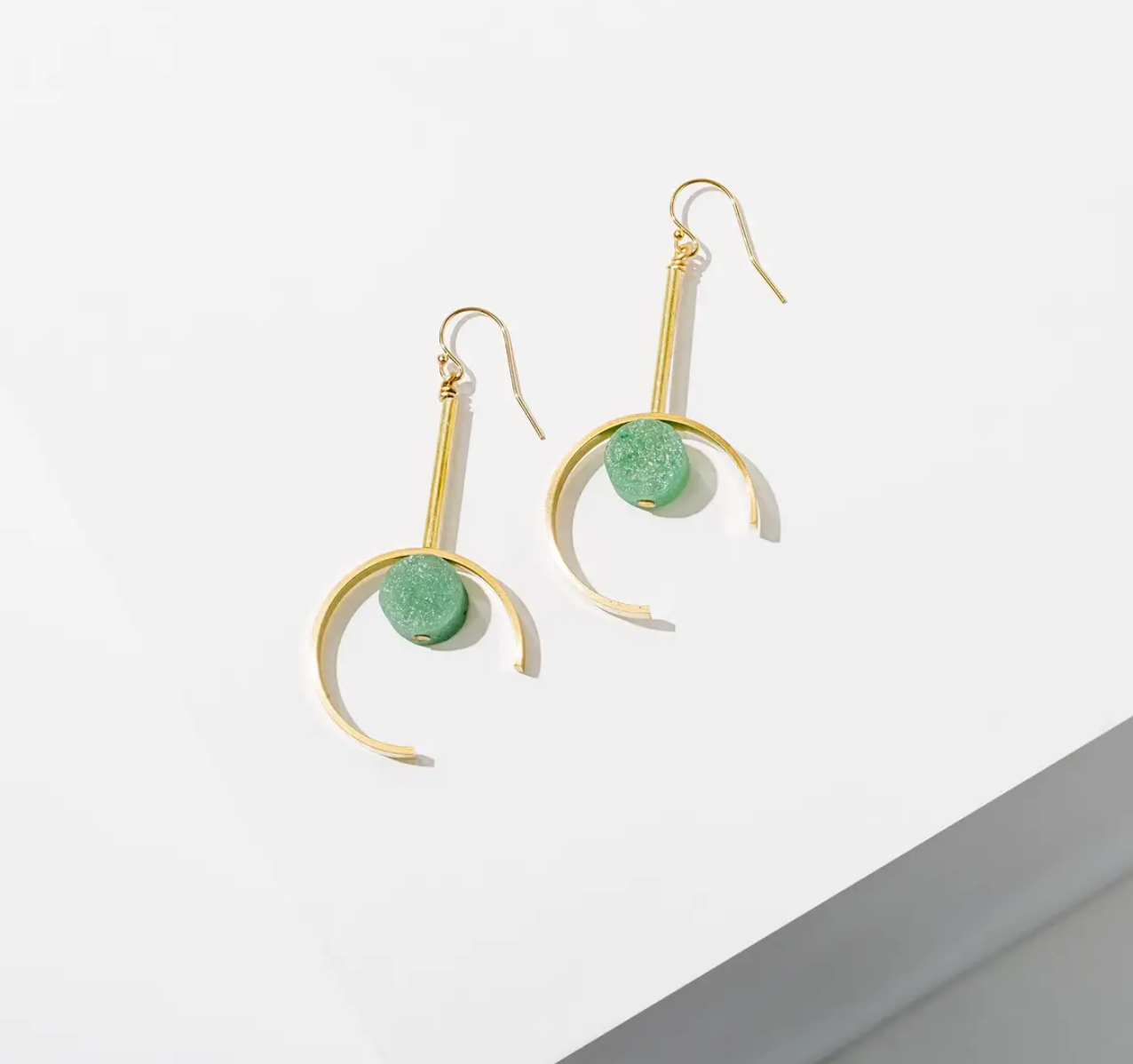 Santorini Aventurine Earrings