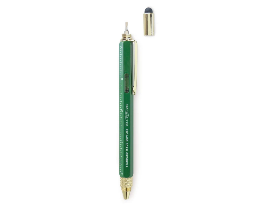 STANDARD ISSUE MULTI-TOOL PEN | GREEN