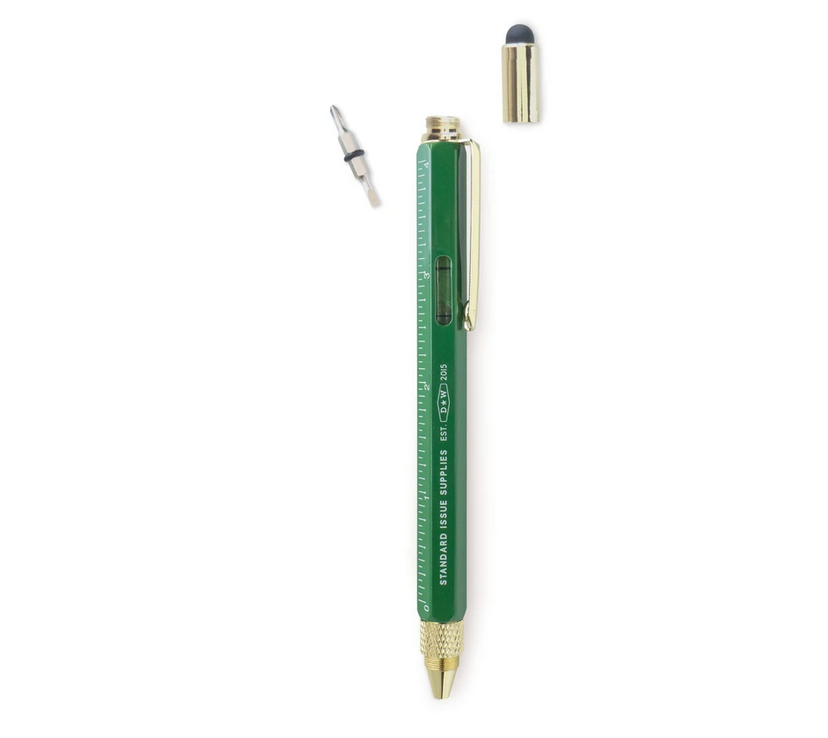 STANDARD ISSUE MULTI-TOOL PEN | GREEN