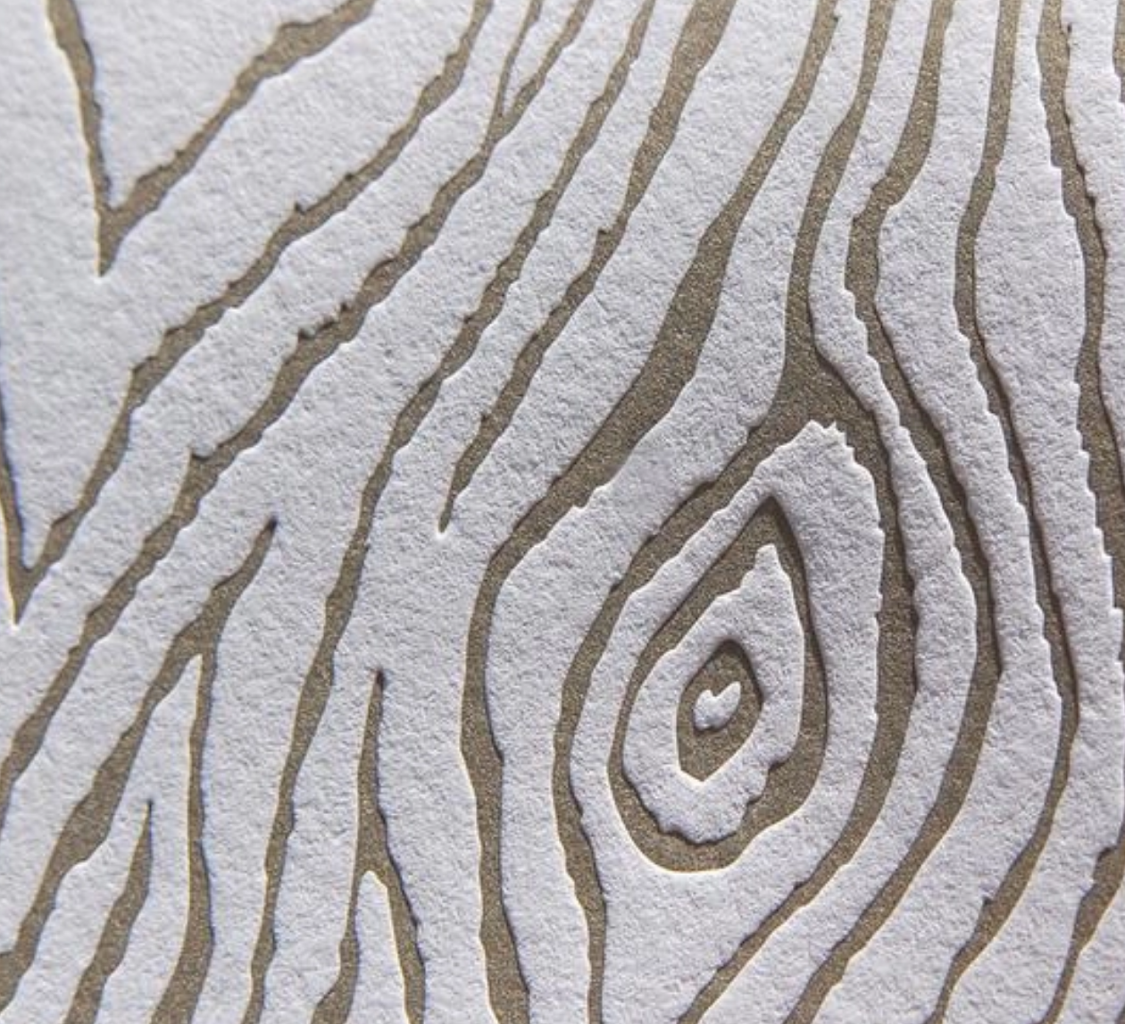 Faux Bois Box of 6 Notes