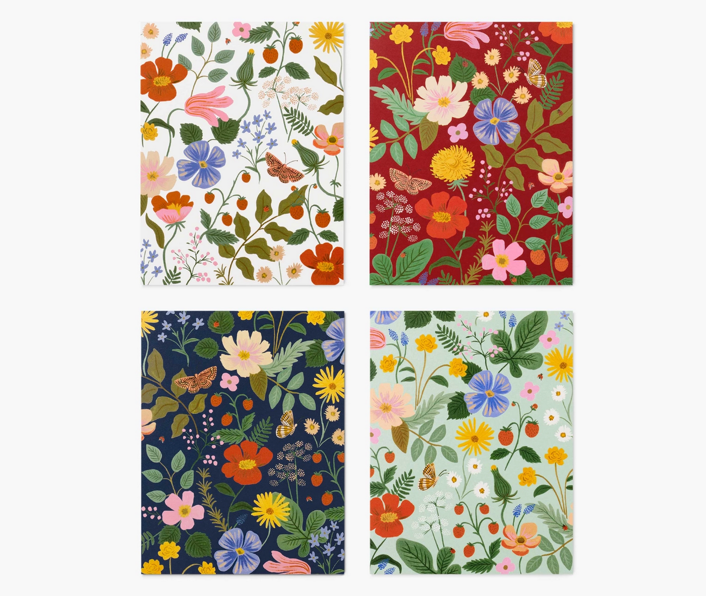 Strawberry Fields Set of 8 Notes