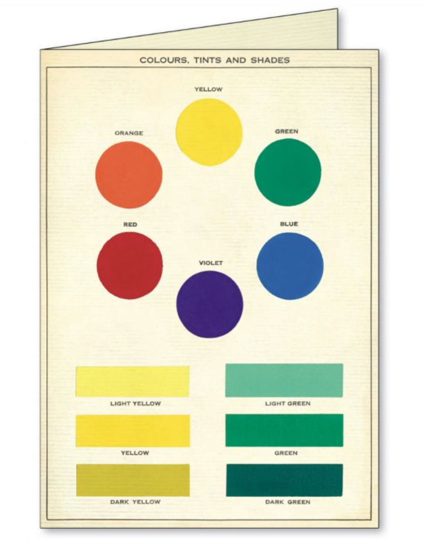 System of Colors Boxed Notecards