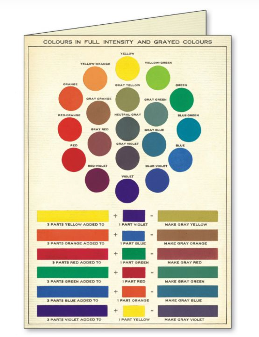 System of Colors Boxed Notecards