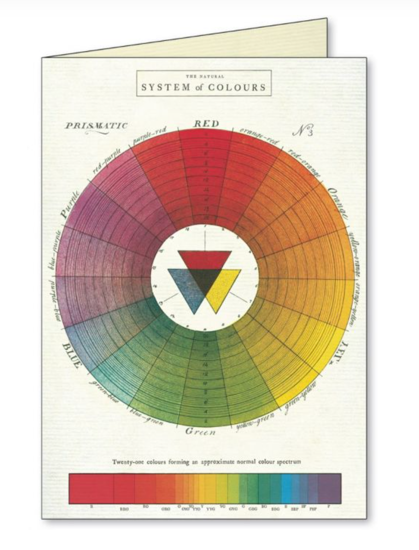 System of Colors Boxed Notecards