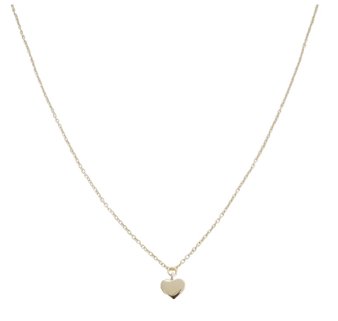 Magic Charm Heart Necklace (Gold)