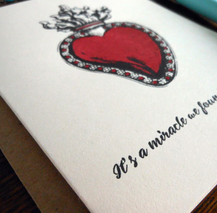 Milagro Love Greeting Card