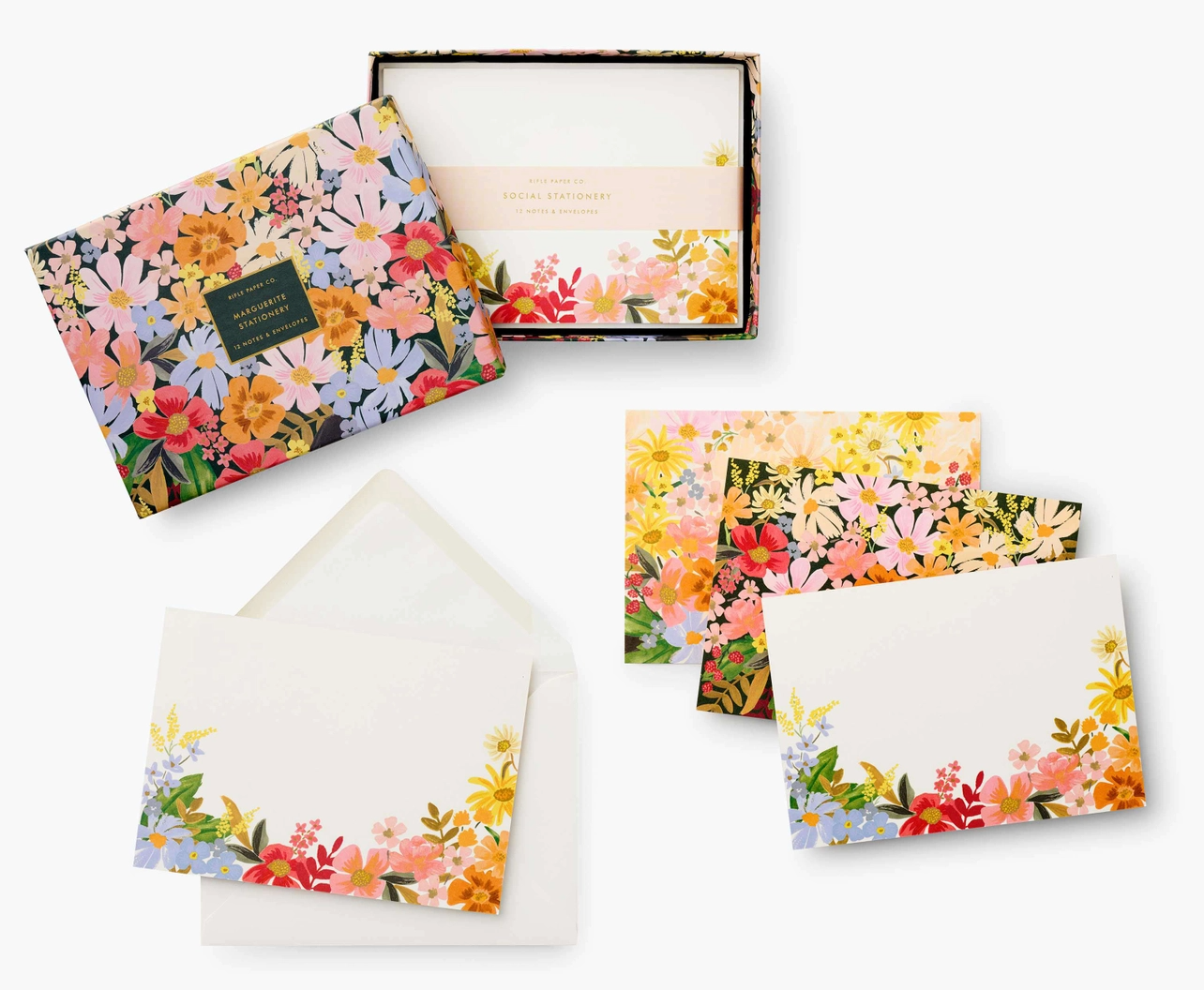 Marguerite Stationery Set of 12