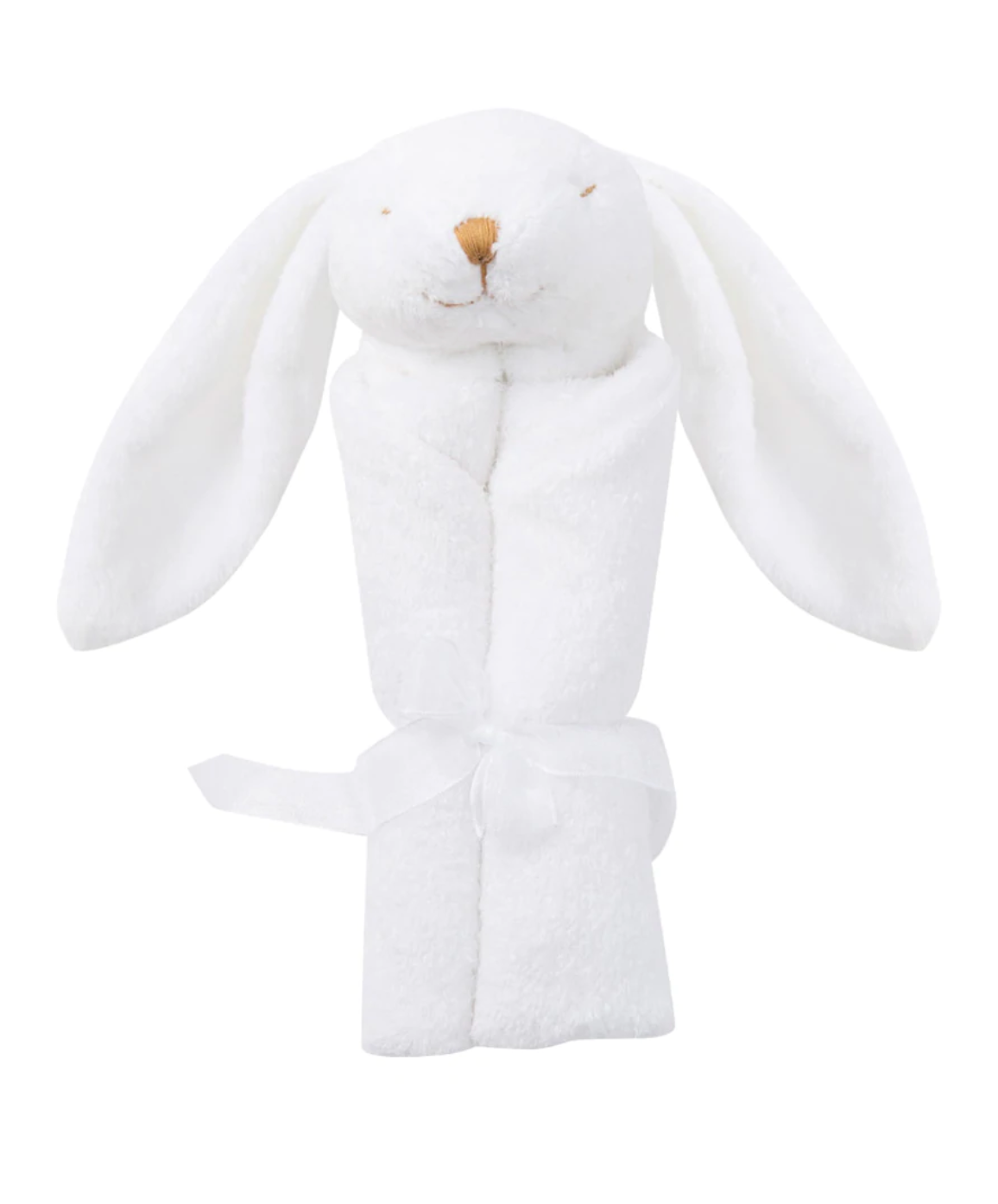 White Bunny Lovie Baby Blankie