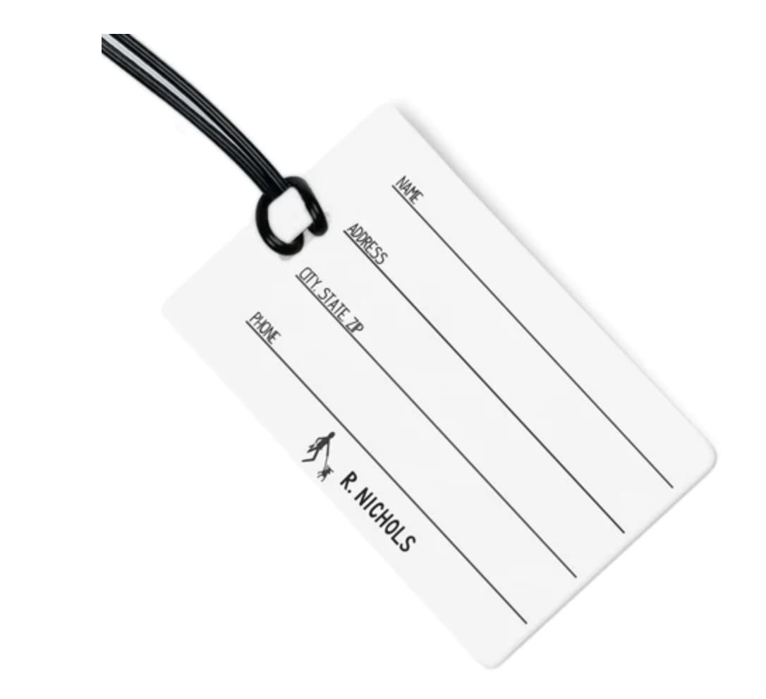 Tropical Getaway Luggage Tag