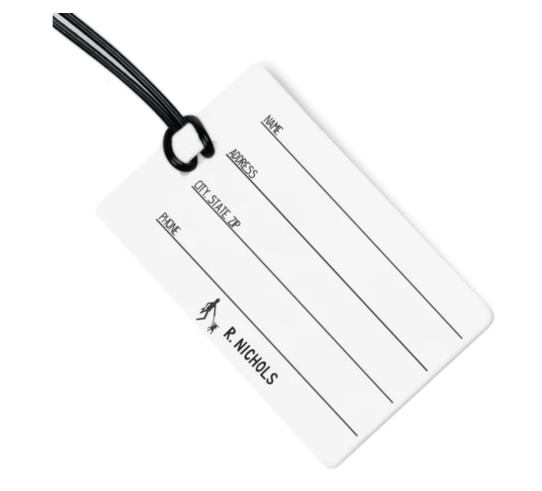 Cocktail Luggage Tag