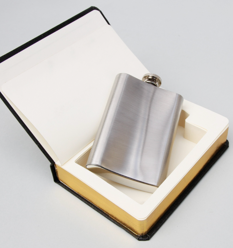 Good Book Flask in a Book