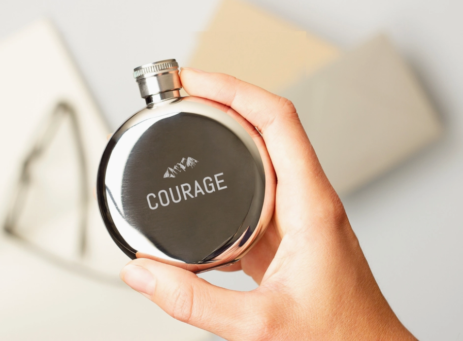 Courage Hip Flask