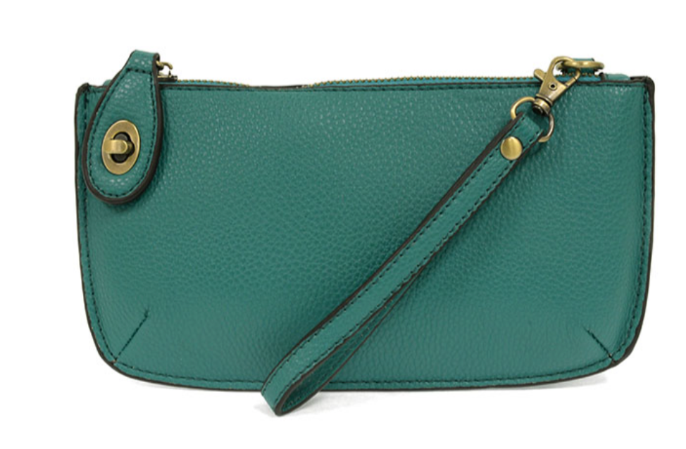 Gulf Stream Blue Crossbody Wristlet Clutch