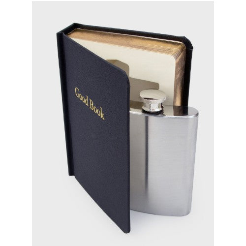 Good Book Flask in a Book