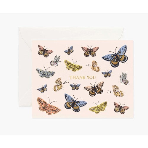 Monarch Thank You Card