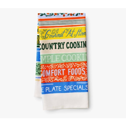Cookbooks Tea Towel