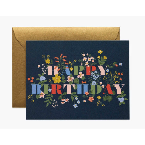Mayfair Birthday Greeting Card