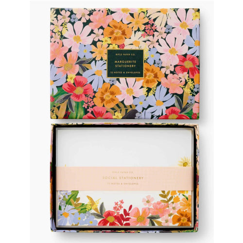 Marguerite Stationery Set of 12
