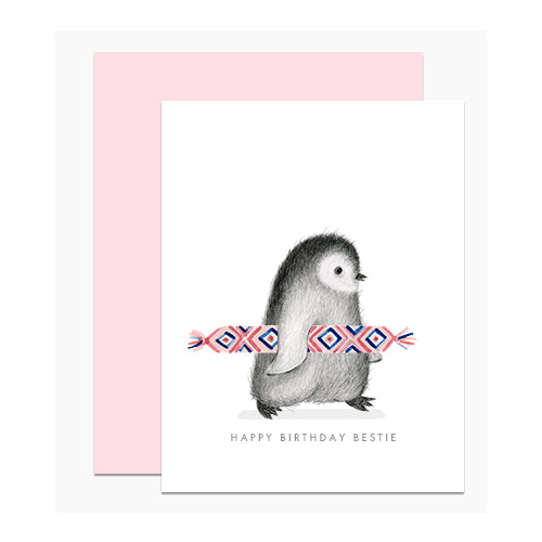 Bestie Birthday Card