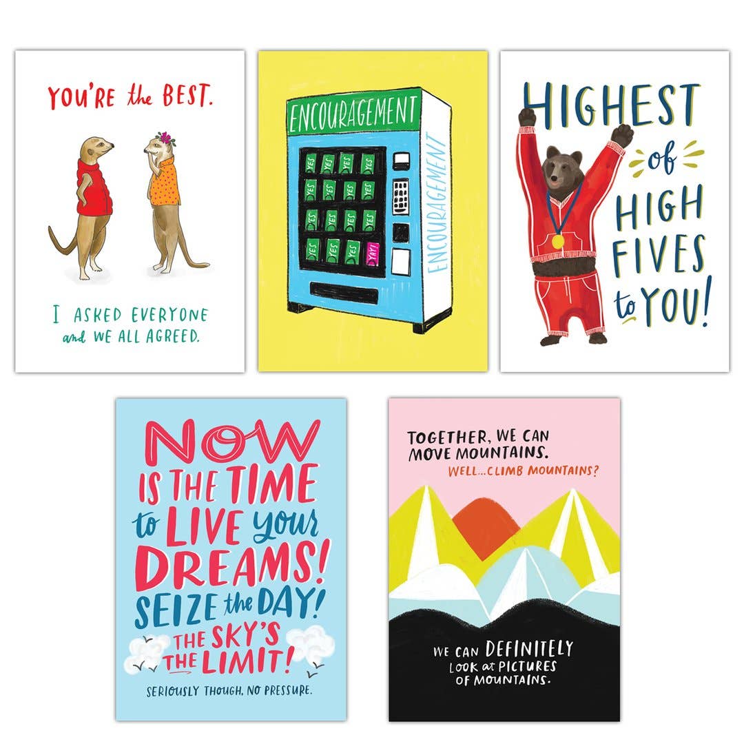 Pep Talk Postcard Book - Book of 20 Postcards