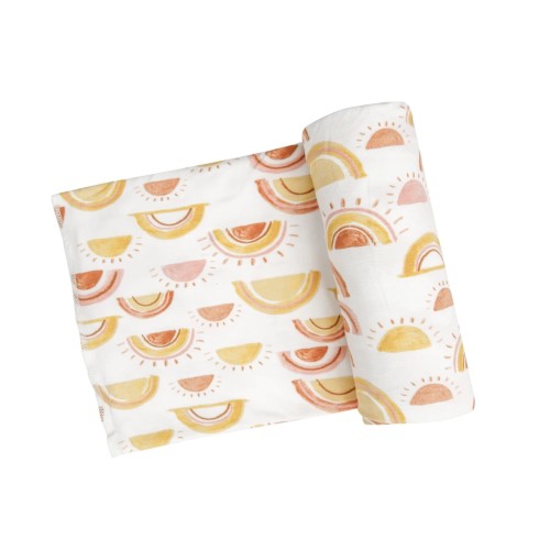 Rise & Shine Swaddle Baby Blanket