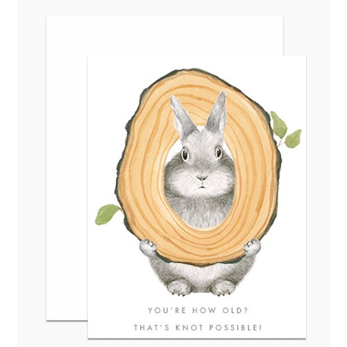 You're How Old? Knot Possible! Card