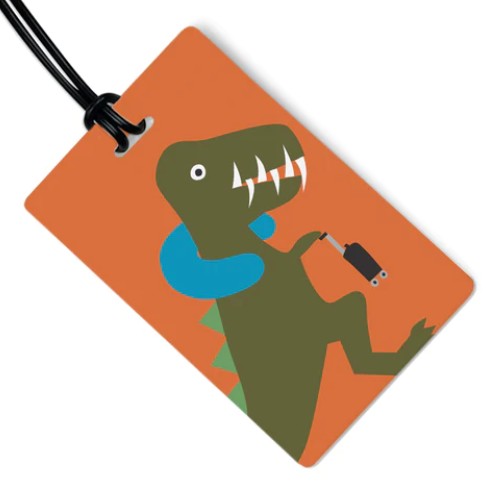 T-Rex Luggage Tag